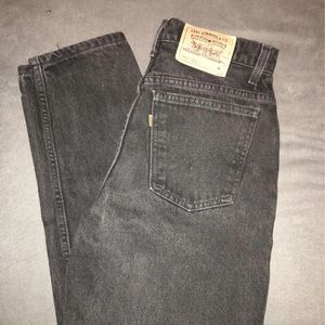 Levi’s 921 Vintage black Jean with orange tag